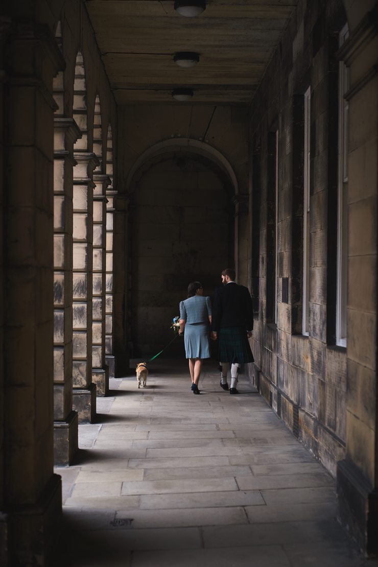 Walking through the arches at Parliament Square, aren&rsquo;t we cute.