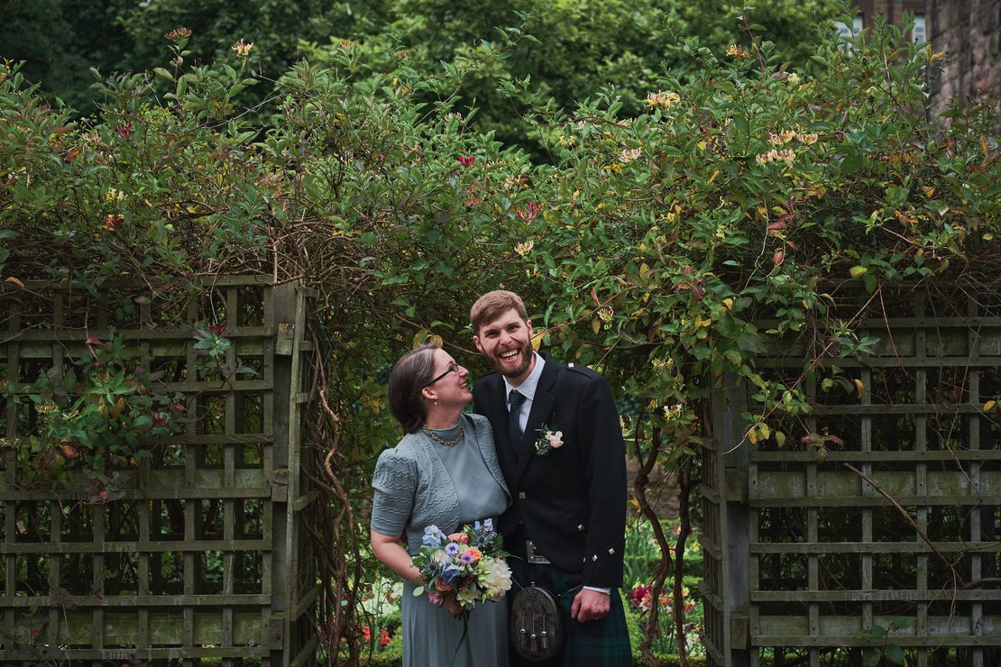 Laughter is the best way to start a marriage.